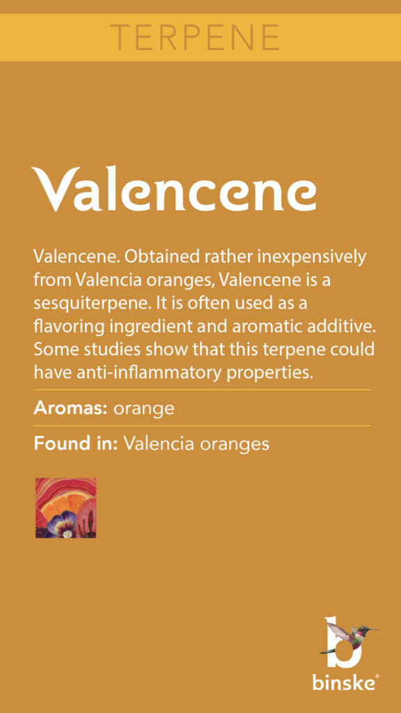 Valencene terpene