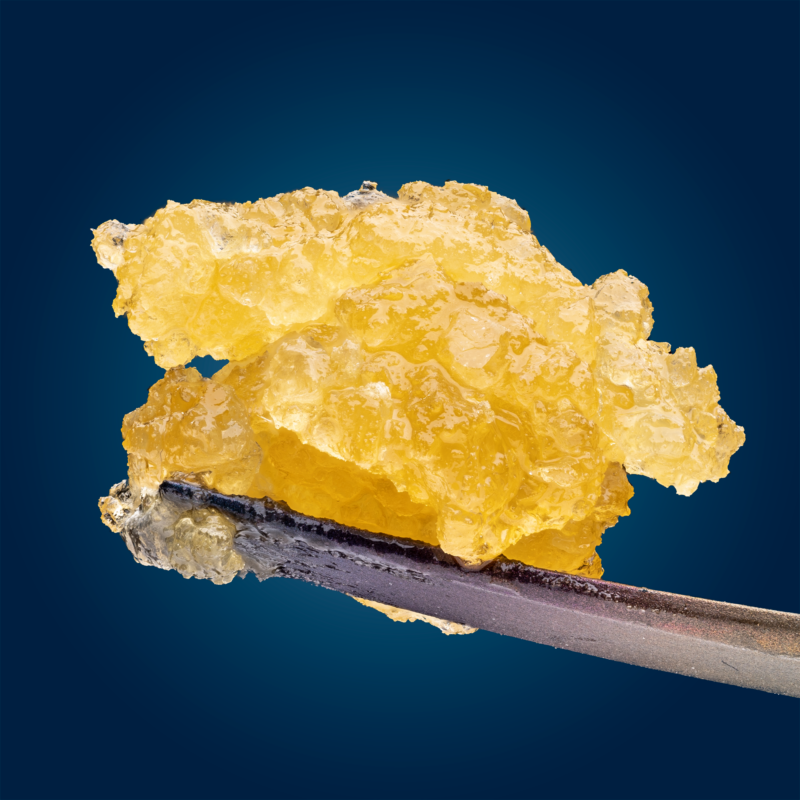 close up of binske live resin sugar