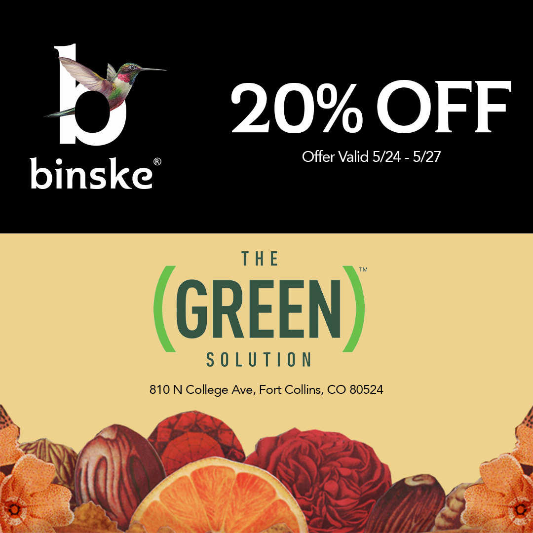 20% OFF binske at Verts