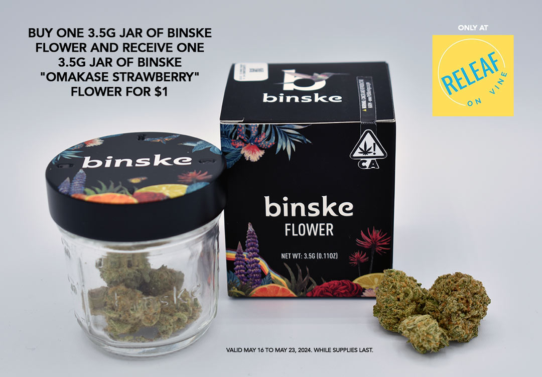 Omakase Strawberry Cannabis Flower by binske.