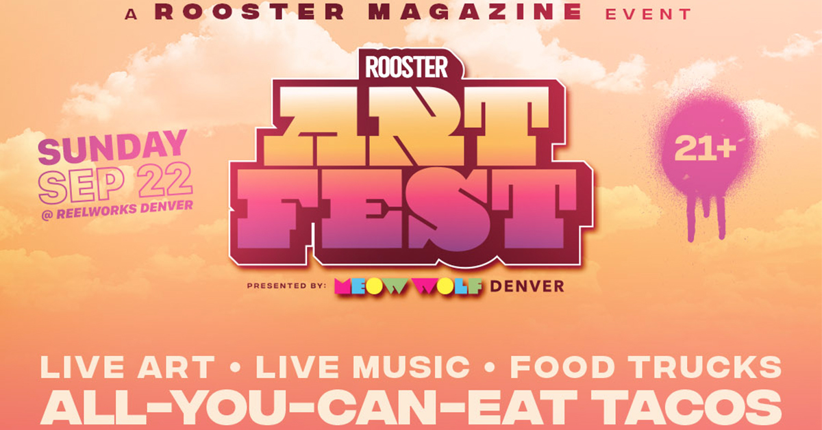 CO: Binske at Rooster Art Festival: Where Art, Music, and Cannabis Unite